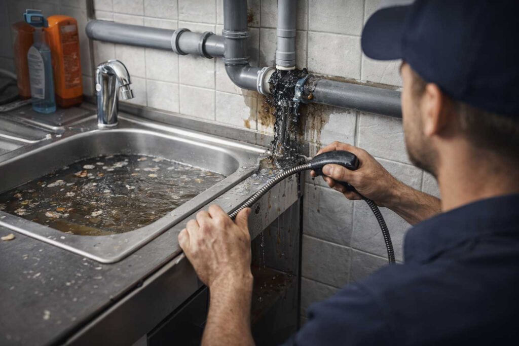 Atasco en el fregadero: cómo solucionar un problema en el tubo de la pared 1 Atasco fregadero tubo pared