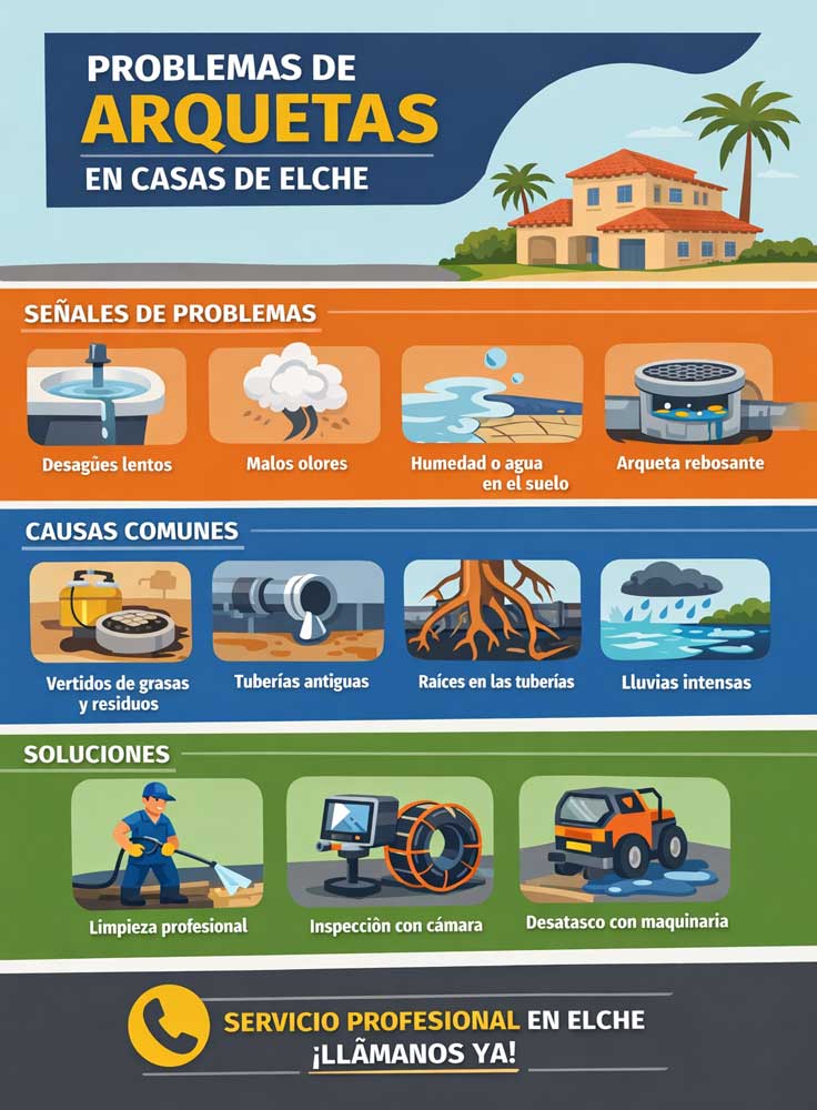 Problemas de arquetas en casas de Elche: causas, señales y soluciones 2 problemas de arquetas en casas de elche