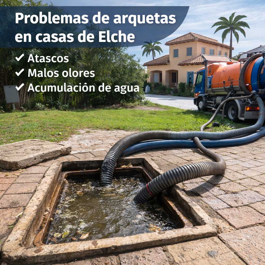 Problemas de arquetas en casas de Elche: causas, señales y soluciones 1 Problemas de arquetas en casas de Elche
