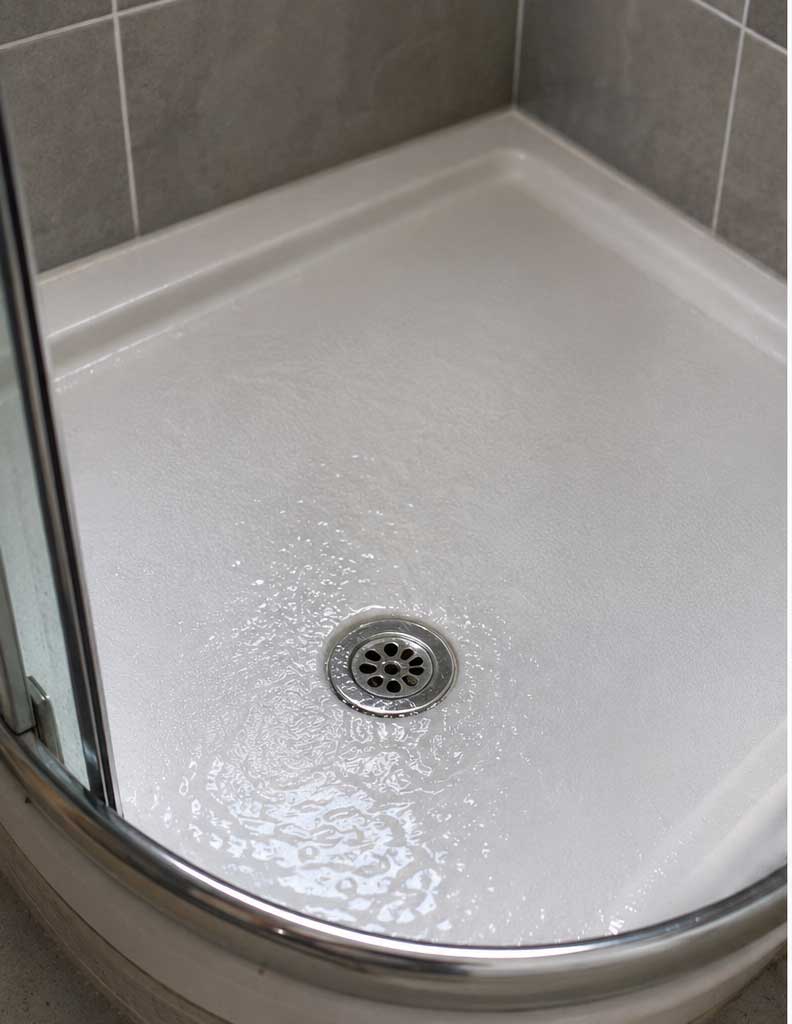 Agua estancada en plato de ducha: causas y soluciones efectivas 2 Agua estancada en plato de ducha