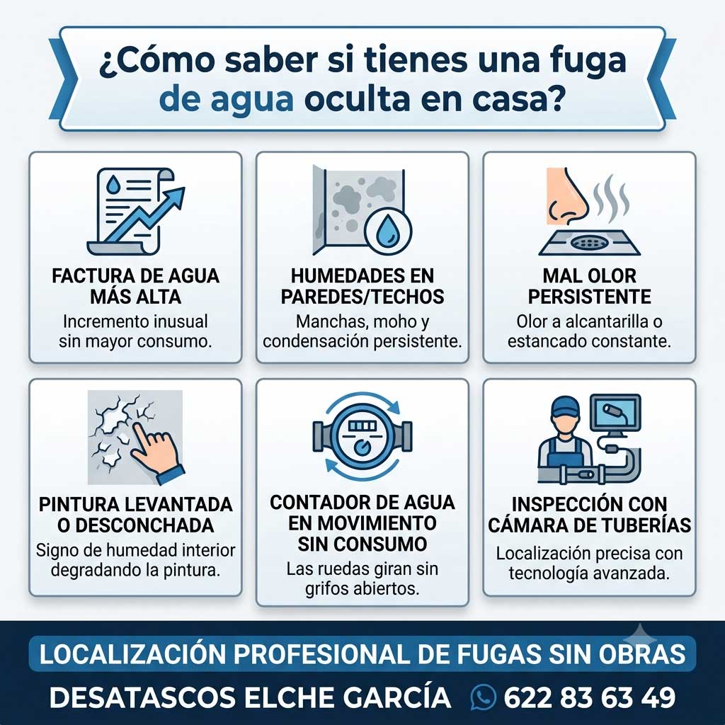 Cómo saber si tienes una fuga de agua oculta en casa 2 fuga de agua oculta